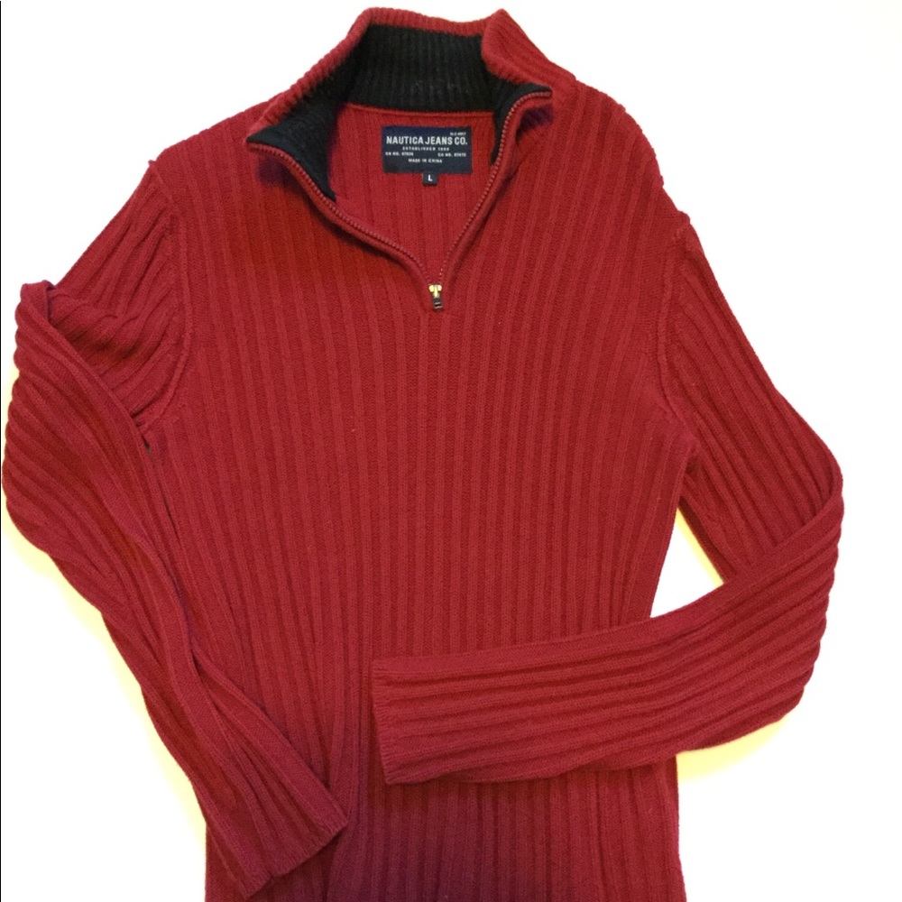 Men’s Nautica Zip Sweater